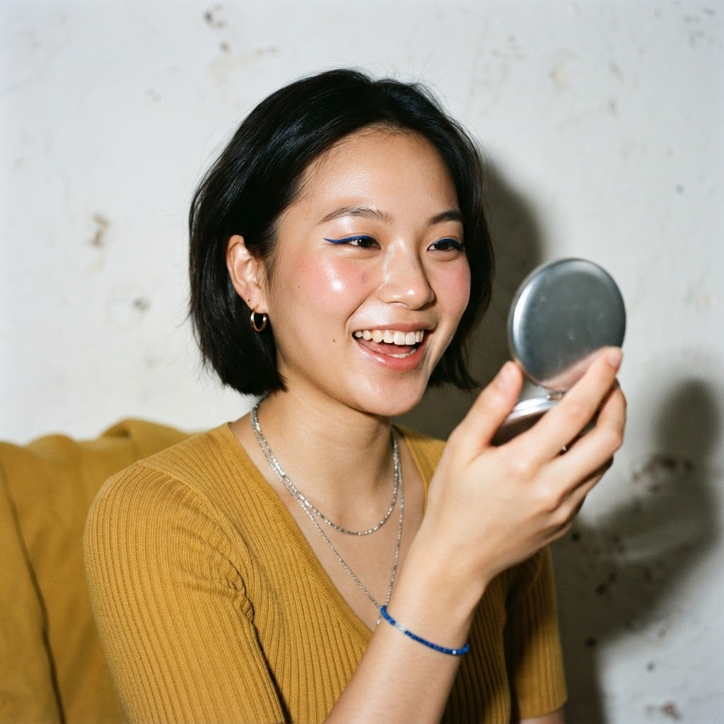 Beauty creator for a skincare campaign